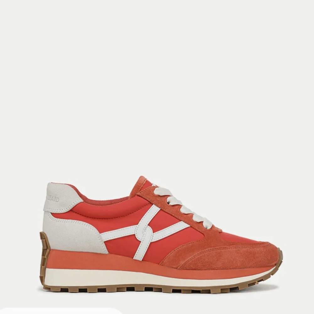 Veronica Beard Valentina Sneakers Persimmon/Lily